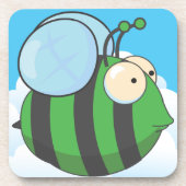 Bijen Drankjes Onderzetter (Voorkant)