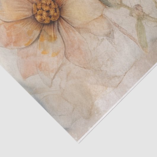 Bijen drie tissuepapier (Detail)