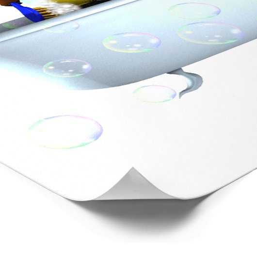 Bijen een goede bij poster (Hoek)