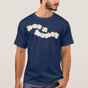 Bijen een honingmotief t-shirt
