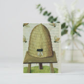 Bijen en bijen briefkaart (Staand voorkant)