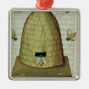 Bijen en bijen metalen ornament