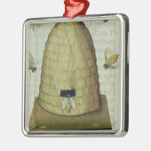 Bijen en bijen metalen ornament (Links)