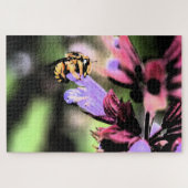 Bijen en Bloem 20x30 1014 pccna Legpuzzel (Horizontaal)