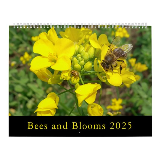 Bijen en bloemen 2025 Kalender (Hoes)
