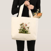 Bijen en bloemen grote tote bag (Voorkant (product))