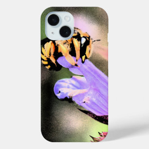 Bijen en bloemen iphm iPhone 15 case