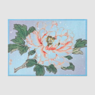 BIJEN EN BLOEMEN JAPANSE PRINT tissue papier