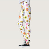 Bijen en bloemen leggings (Links)