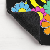 Bijen en bloemen muismat (Hoek)