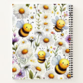 Bijen en bloemen notitieboek (Achterkant)