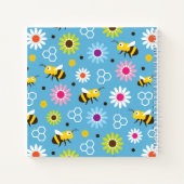Bijen en bloemen notitieboek (Achterkant)
