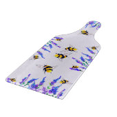 Bijen en bloemen Snijbordverf Snijplank (Hoek)