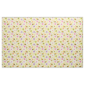 Bijen en bloemen stof (Yard (91,4 cm))