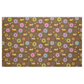 Bijen en bloemen stof (Fat Quarter)