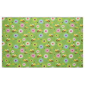 Bijen en bloemen stof (Fat Quarter)