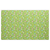 Bijen en bloemen stof (Yard (91,4 cm))