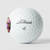 Bijen en bloemen tpv1 gbcnm golfballen (Logo)