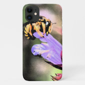 Bijen- en bloemenifcna Case-Mate iPhone case (Achterkant)