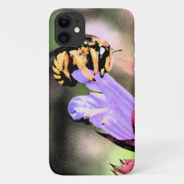 Bijen- en bloemenifcna Case-Mate iPhone case