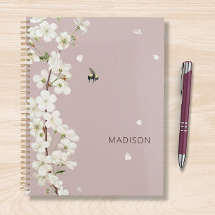 Bijen en Blossom Gepersonaliseerde Naam Planner