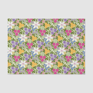 Bijen en Buttercups Bloemen Tissuepapier