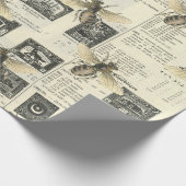 Bijen en  catalogus cadeaupapier (Hoek)