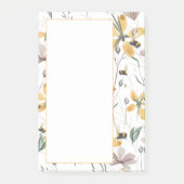 Bijen en chemicaliën 4"x6" post-it® notes (Voorkant)