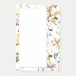 Bijen en chemicaliën 4"x6" post-it® notes