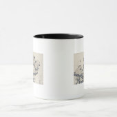 Bijen en chrysanten mok (Midden)