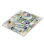 Bijen en druiven tegeltje (Zijkant)