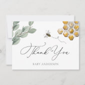 Bijen en Eucalyptus Greenery Hartelijk dank (Voorkant)