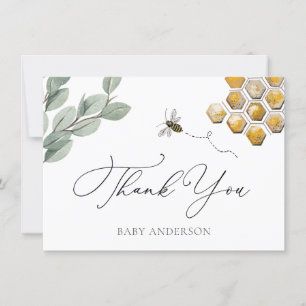 Bijen en Eucalyptus Greenery Hartelijk dank