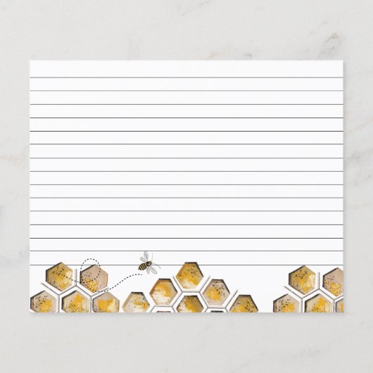 Bijen en Eucalyptus Recipe card (Achterkant)