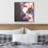 Bijen en gepolariseerd licht canvas afdruk (Insitu (Slaapkamer))