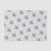  bijen en grijze tissuepapier (Voorkant)