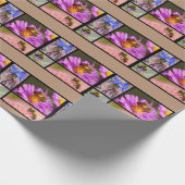 Bijen en hommelmozaïeken cadeaupapier (Hoek)