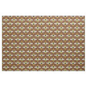 Bijen en Honeycomb Pattern Stof (Fat Quarter)