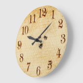 Bijen en honingraat grote klok (Hoek)