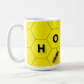 Bijen en honingraat koffiemok (Links)