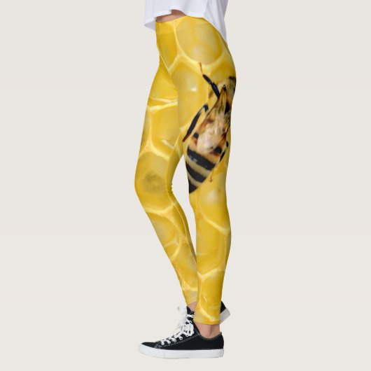 bijen en honingraat leggings (Links)