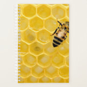 bijen en honingraat planner (Voorkant)