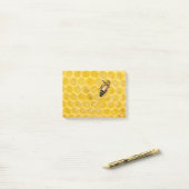bijen en honingraat post-it® notes (Op bureau)