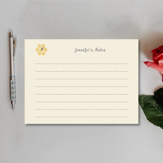 Bijen en Honingraat Post-it® Notes