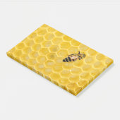 bijen en honingraat post-it® notes (Schuin)