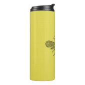 BIJEN en Honingraat - Red de Bijen Thermosbeker (Gedraaid links)