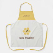 Bijen en Honingraat Schort (Voorkant)