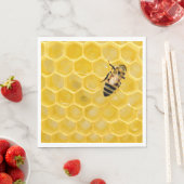 bijen en honingraat servet (Insitu)