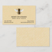 Bijen en Honingraat Visitekaartje (Voorkant / Achterkant)