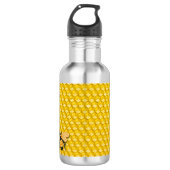 Bijen en honingraat waterfles (Voorkant)